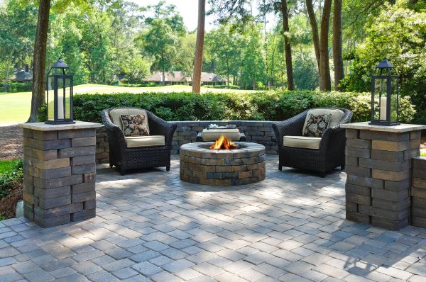 Fire Pit Installation in Oconomowoc