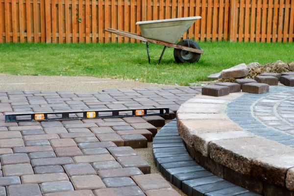 Brick Paver Patio Installation in Oconomowoc