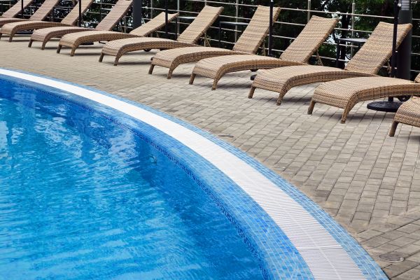 Cost of Poolside Hardscaping in Oconomowoc