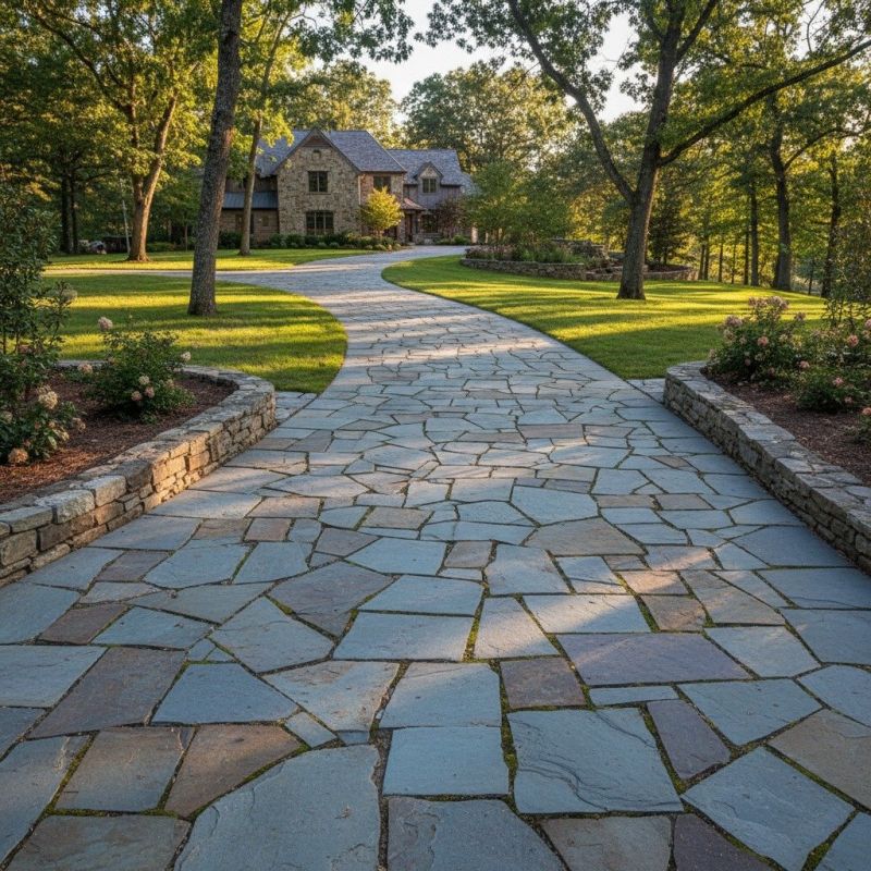 Flagstone Pathway Installation